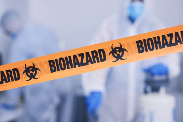 Professional Blood Cleanup technician working in Orleans, MI